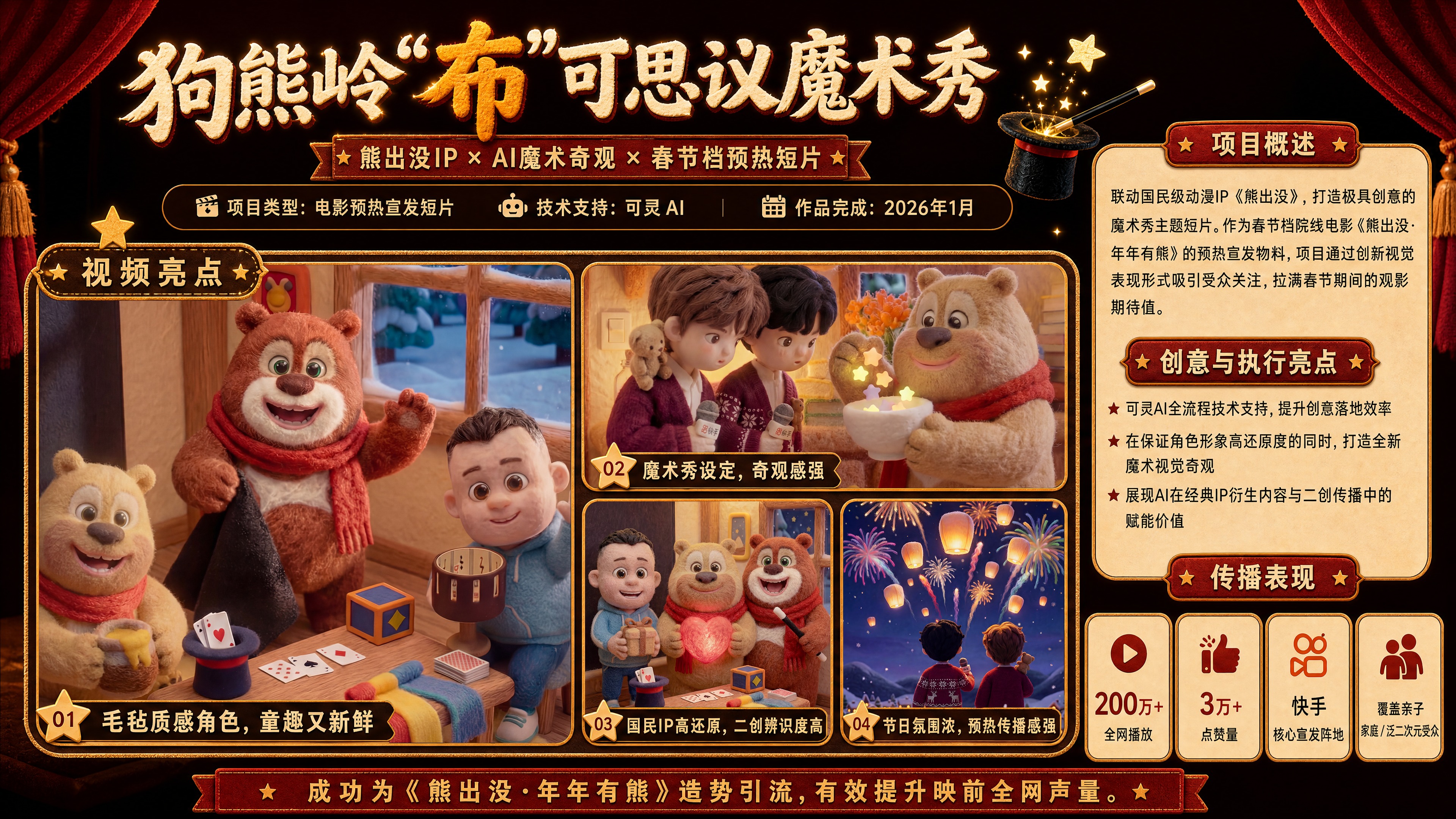 狗熊岭·布可思议魔术秀项目介绍